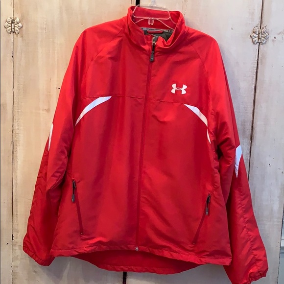 under armour red jacket